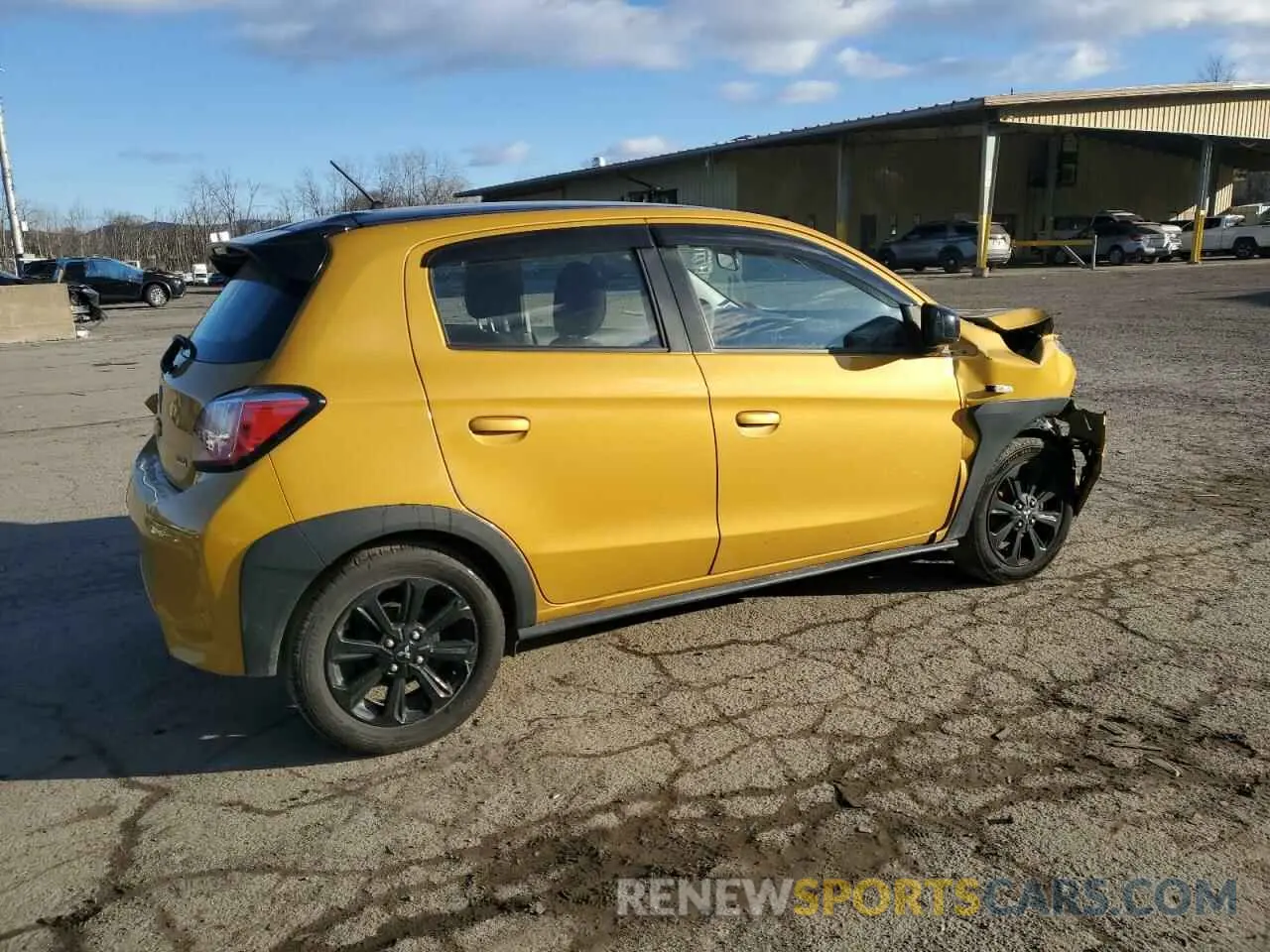 3 Фотография поврежденного автомобиля ML32AWHJ5PH003304 MITSUBISHI MIRAGE 2023