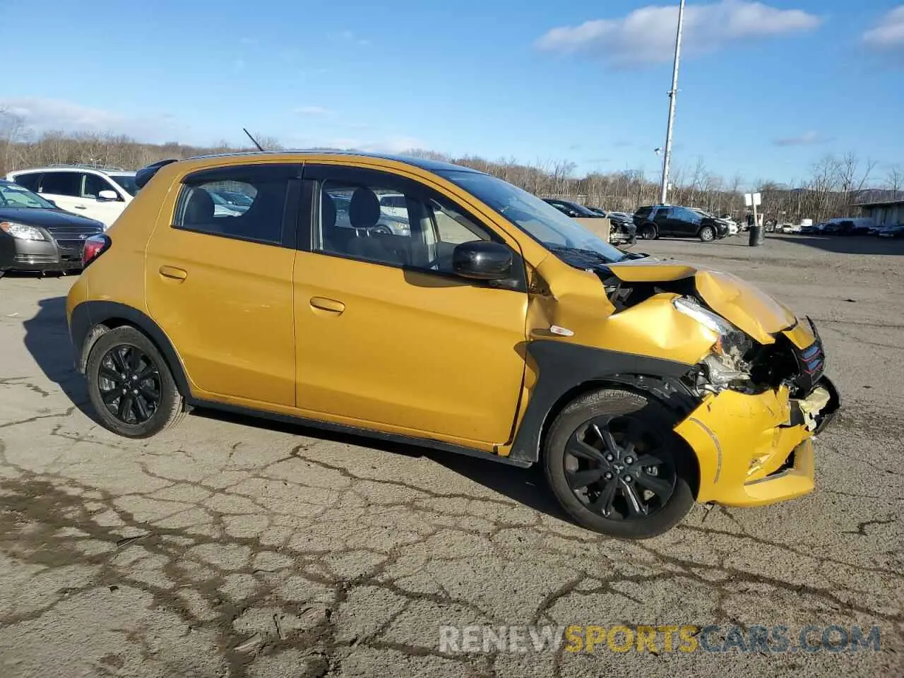 4 Фотография поврежденного автомобиля ML32AWHJ5PH003304 MITSUBISHI MIRAGE 2023