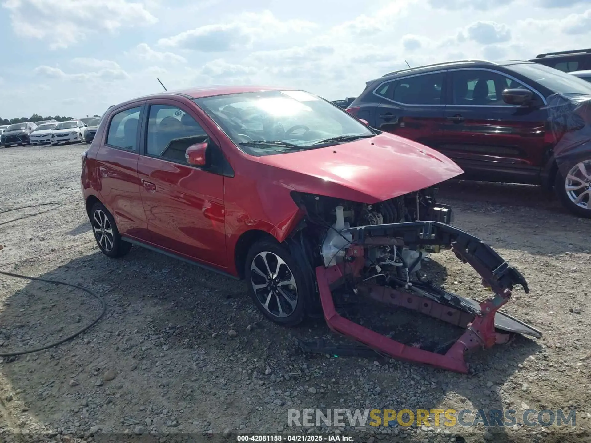 1 Фотография поврежденного автомобиля ML32AWHJ5PH003481 MITSUBISHI MIRAGE 2023