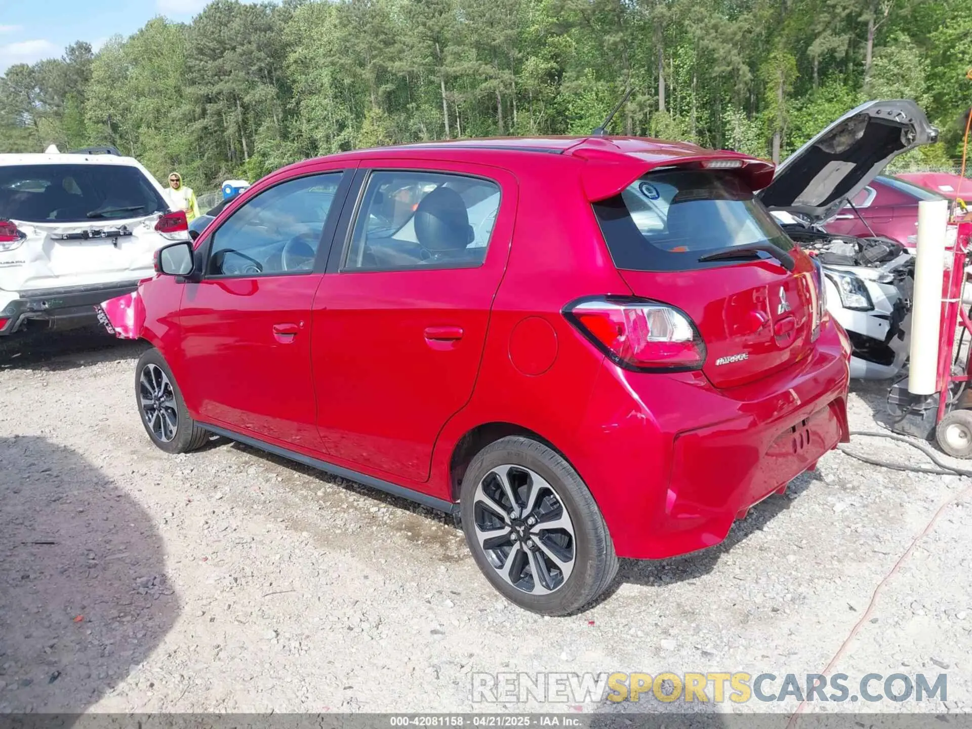 3 Фотография поврежденного автомобиля ML32AWHJ5PH003481 MITSUBISHI MIRAGE 2023