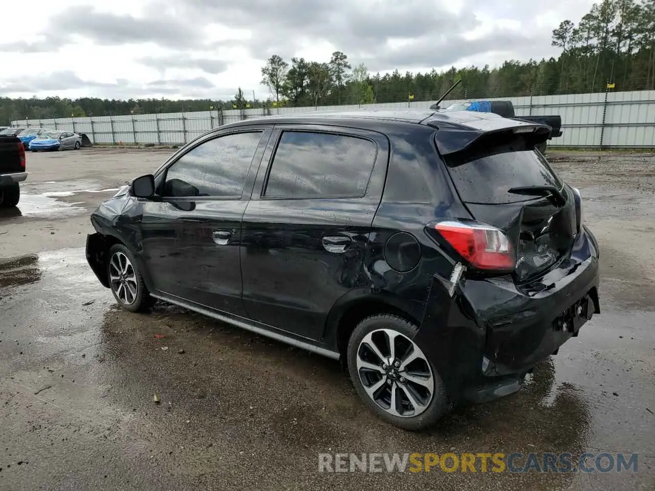 2 Photograph of a damaged car ML32AWHJ7PH002686 MITSUBISHI MIRAGE 2023