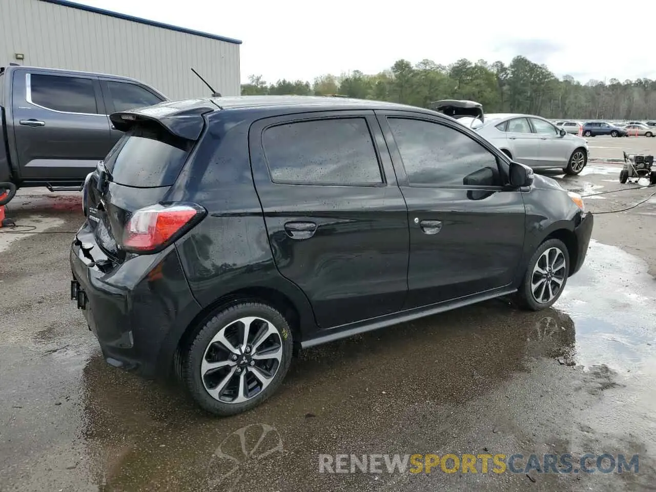 3 Photograph of a damaged car ML32AWHJ7PH002686 MITSUBISHI MIRAGE 2023
