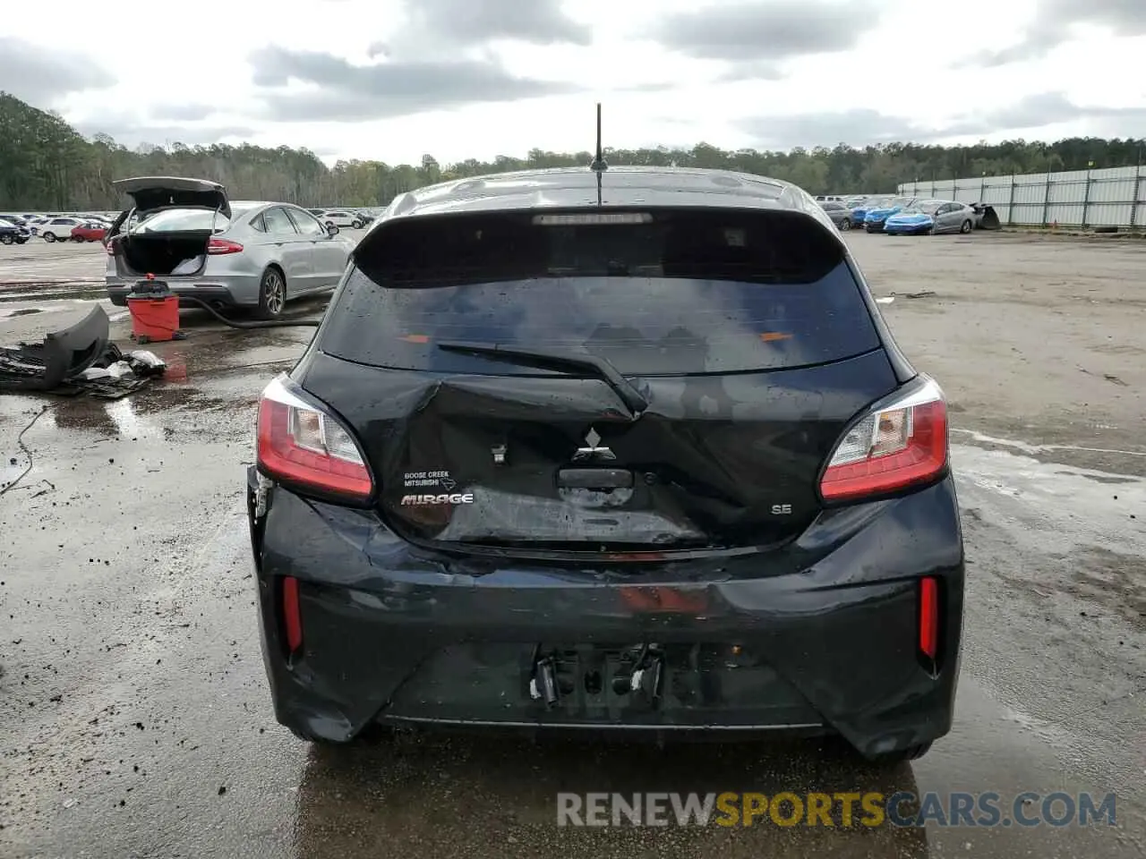 6 Photograph of a damaged car ML32AWHJ7PH002686 MITSUBISHI MIRAGE 2023