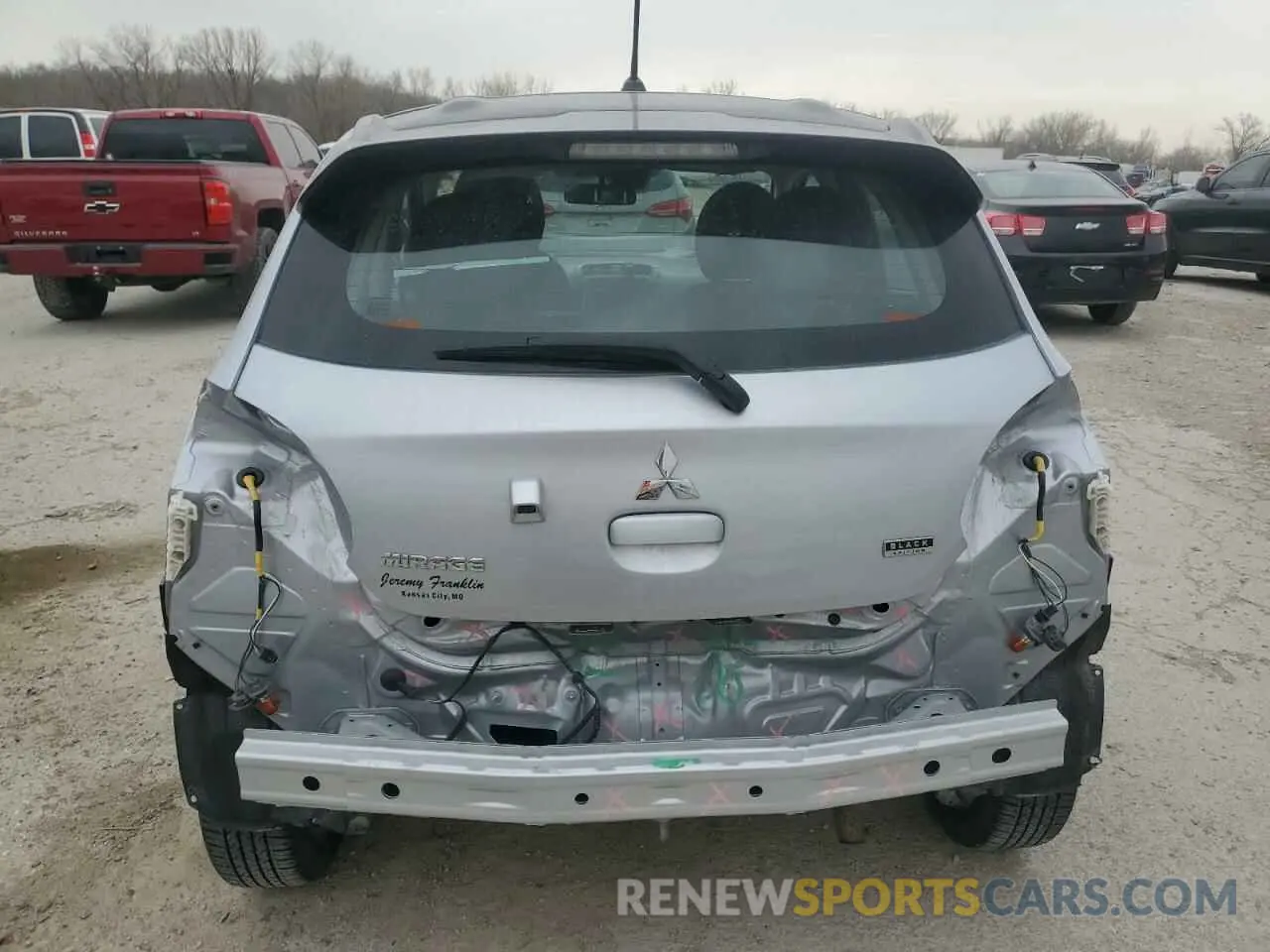 6 Photograph of a damaged car ML32AWHJ7PH006897 MITSUBISHI MIRAGE 2023
