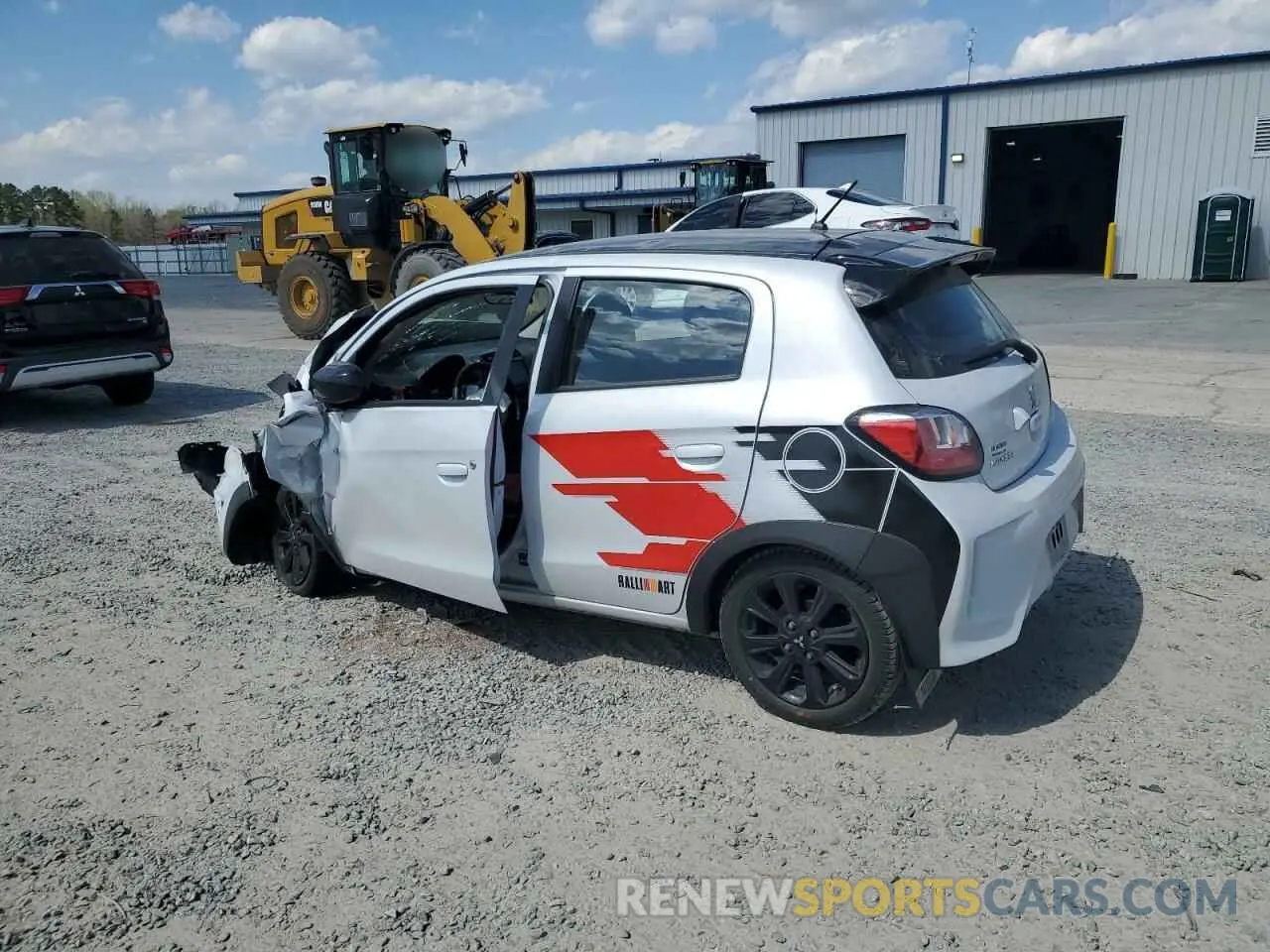 2 Photograph of a damaged car ML32AWHJ9PH005928 MITSUBISHI MIRAGE 2023