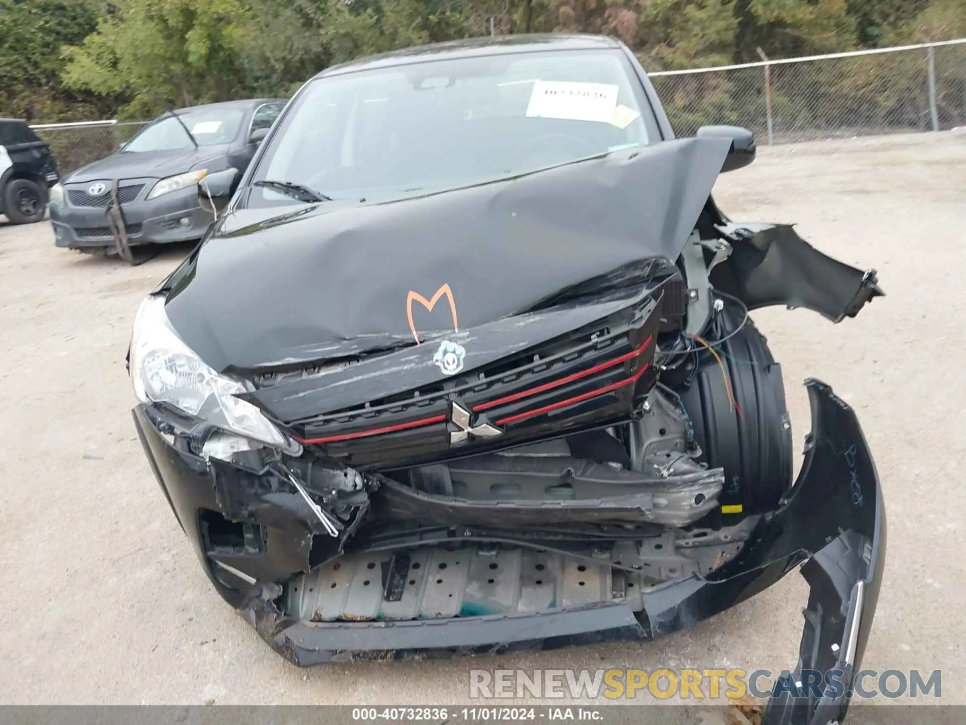 12 Photograph of a damaged car ML32AWHJXPH006389 MITSUBISHI MIRAGE 2023