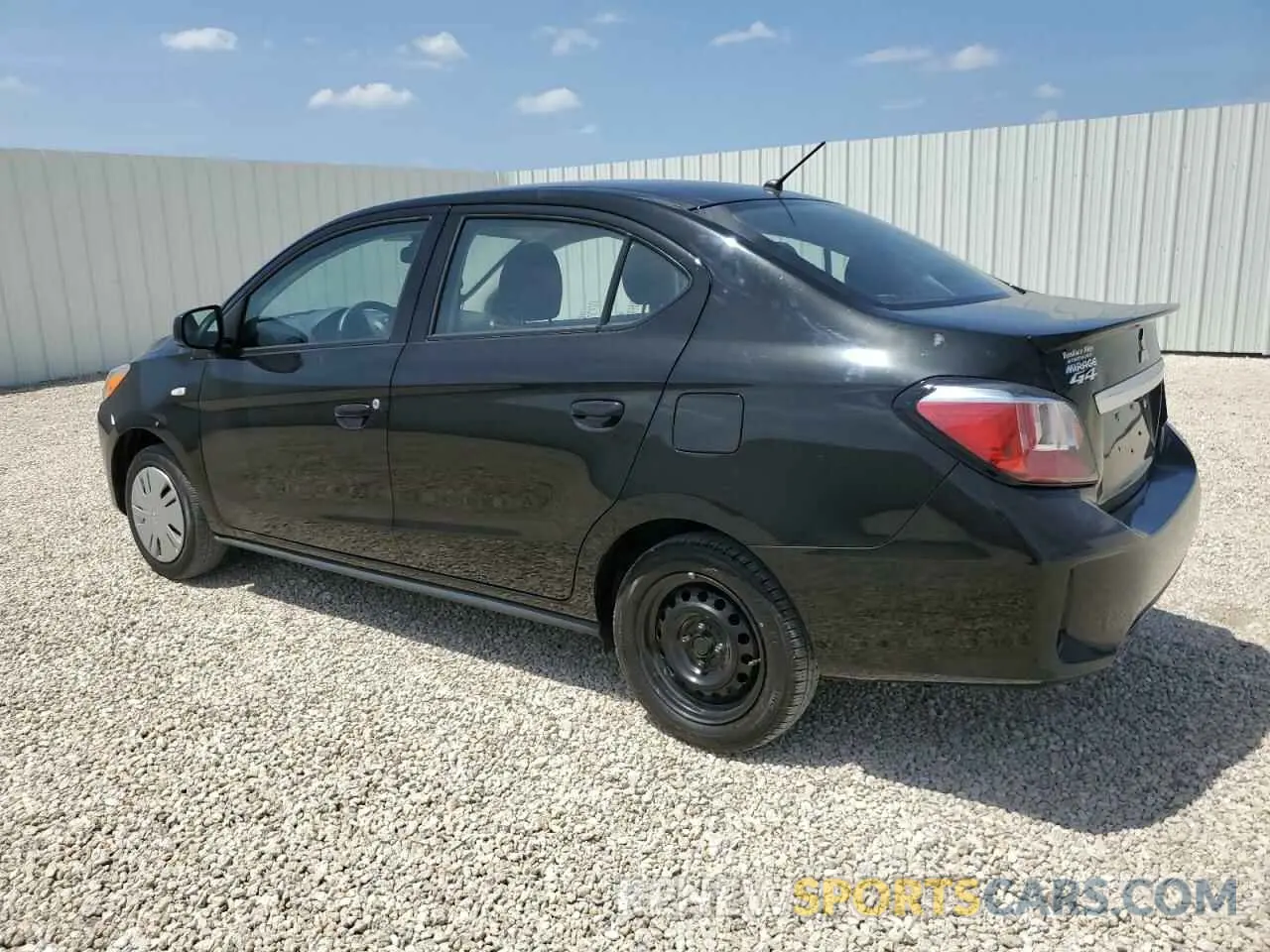 2 Photograph of a damaged car ML32FUFJ3PHF03165 MITSUBISHI MIRAGE 2023