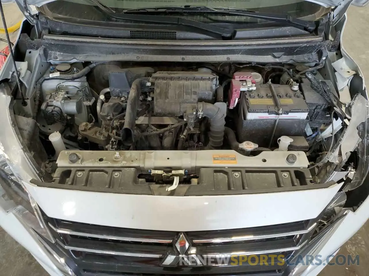 11 Фотография поврежденного автомобиля ML32FUFJ5PHF05662 MITSUBISHI MIRAGE 2023