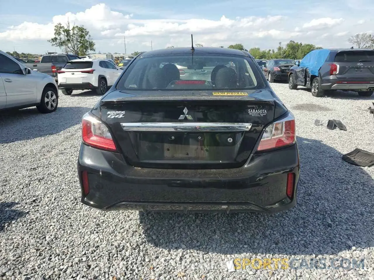 6 Фотография поврежденного автомобиля ML32FUFJ6PHF05797 MITSUBISHI MIRAGE 2023