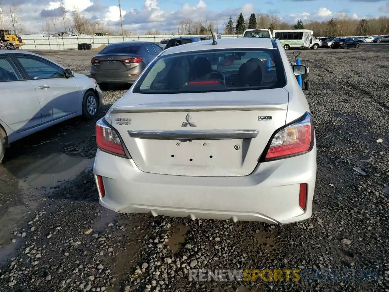 6 Photograph of a damaged car ML32FUFJ7PHF02097 MITSUBISHI MIRAGE 2023