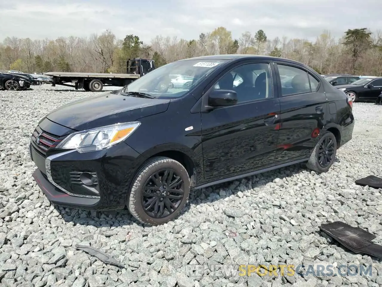 1 Photograph of a damaged car ML32FUFJ8PHF00536 MITSUBISHI MIRAGE 2023