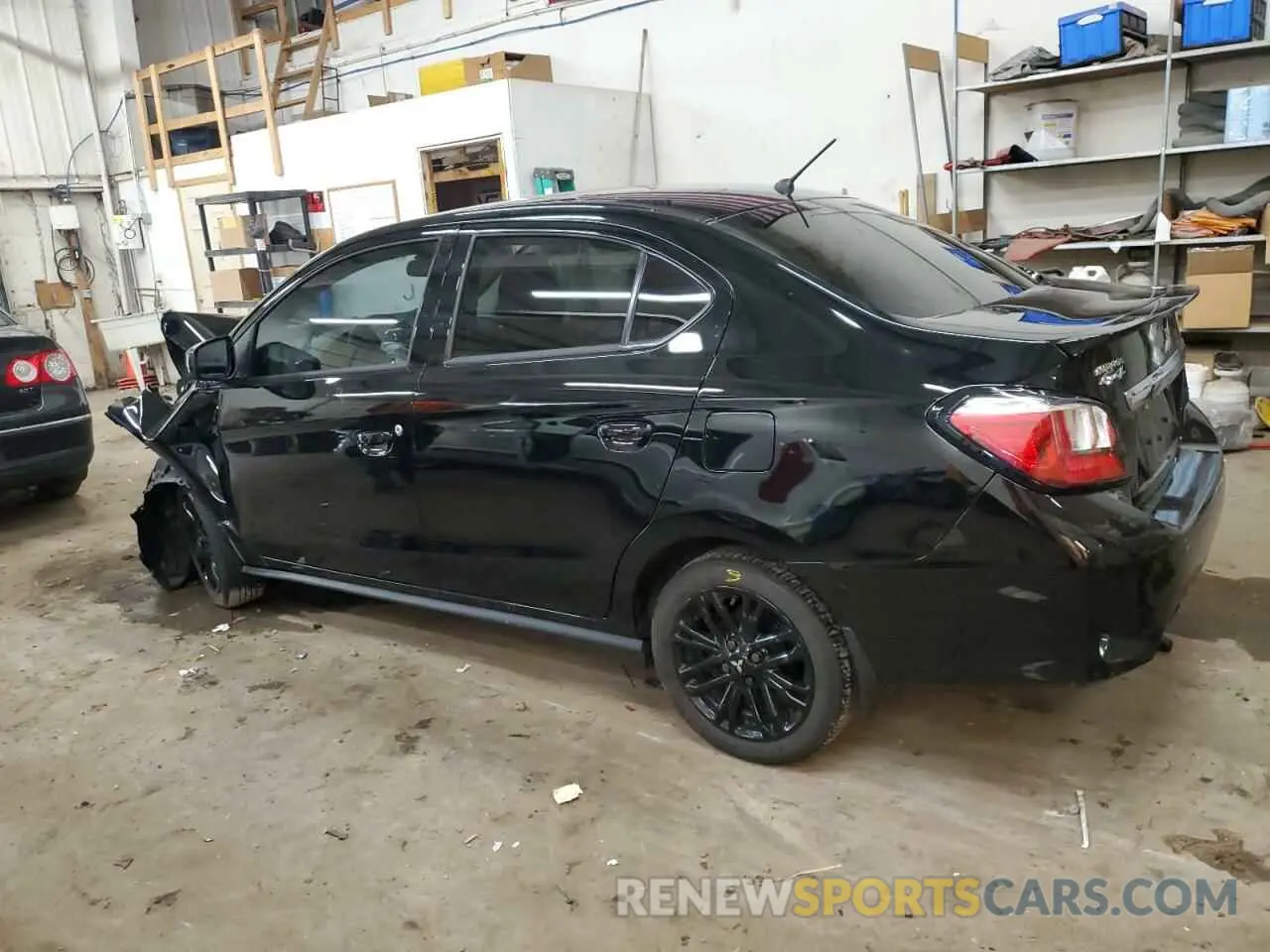 2 Photograph of a damaged car ML32FUFJ8PHF04666 MITSUBISHI MIRAGE 2023