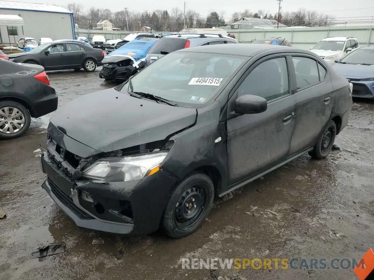1 Фотография поврежденного автомобиля ML32FUFJ9PHF02036 MITSUBISHI MIRAGE 2023