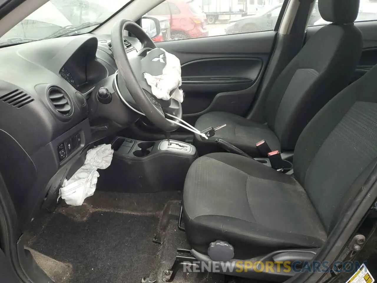7 Фотография поврежденного автомобиля ML32FUFJ9PHF02036 MITSUBISHI MIRAGE 2023