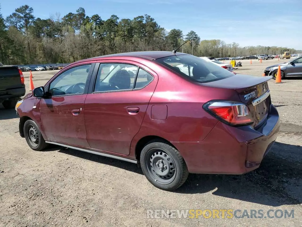 2 Photograph of a damaged car ML32FUFJ9PHF04417 MITSUBISHI MIRAGE 2023