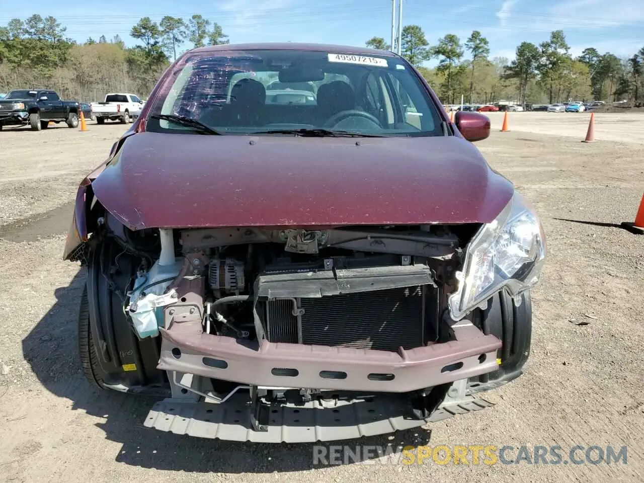 5 Photograph of a damaged car ML32FUFJ9PHF04417 MITSUBISHI MIRAGE 2023