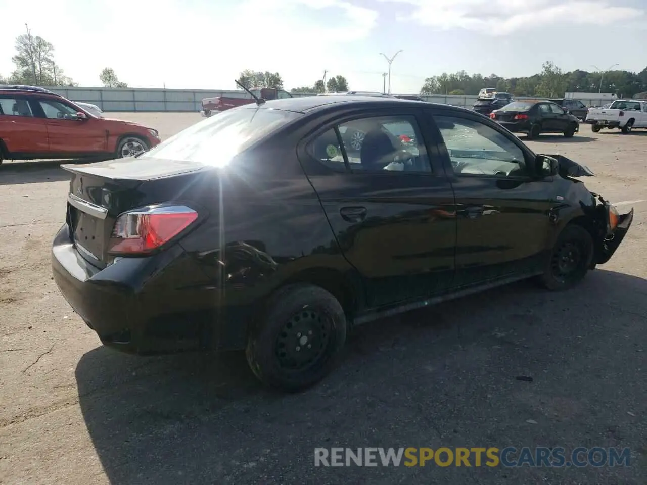 3 Фотография поврежденного автомобиля ML32FUFJXPHF01736 MITSUBISHI MIRAGE 2023