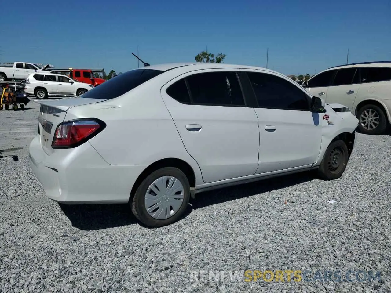 3 Фотография поврежденного автомобиля ML32FUFJXPHF06404 MITSUBISHI MIRAGE 2023