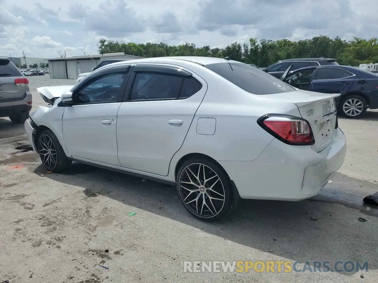 2 Фотография поврежденного автомобиля ML32FVFJ2PHF00909 MITSUBISHI MIRAGE 2023