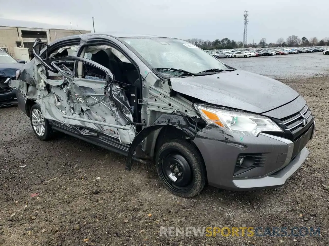 4 Photograph of a damaged car ML32FVFJ4PHF02855 MITSUBISHI MIRAGE 2023