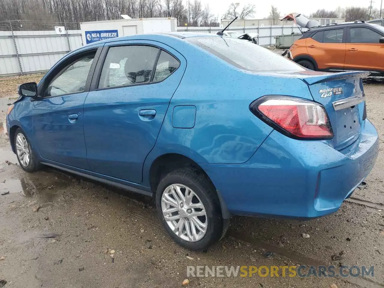 2 Фотография поврежденного автомобиля ML32FVFJ9PHF00471 MITSUBISHI MIRAGE 2023