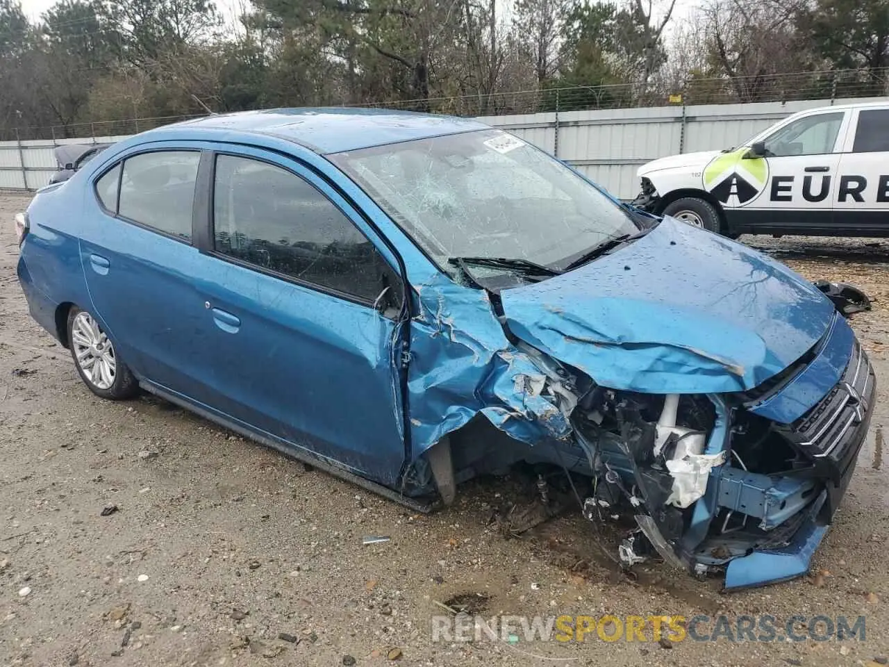 4 Фотография поврежденного автомобиля ML32FVFJ9PHF00471 MITSUBISHI MIRAGE 2023