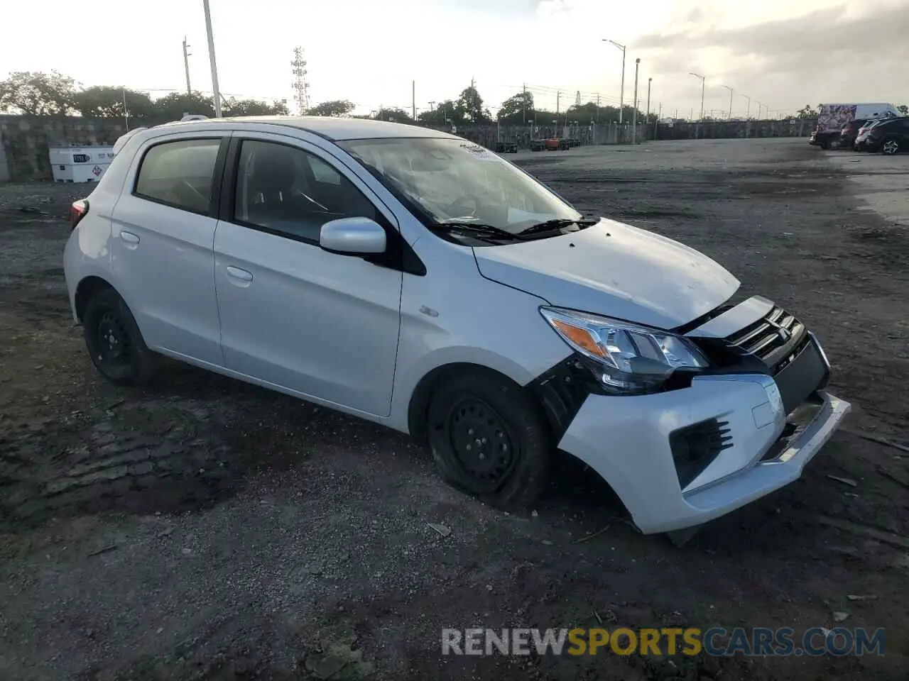 4 Photograph of a damaged car ML32AUHJ0RH000446 MITSUBISHI MIRAGE 2024