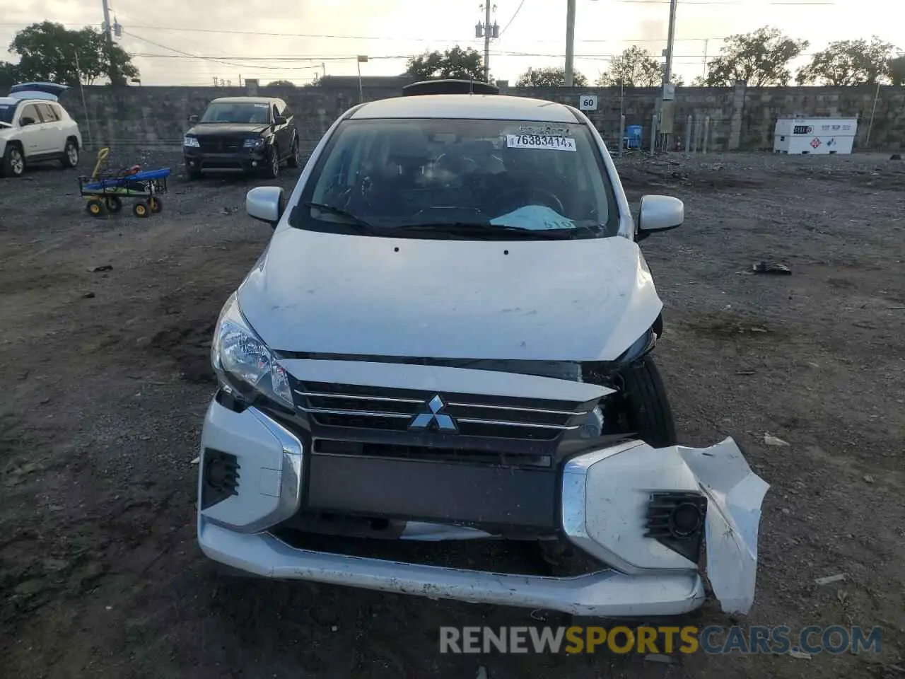 5 Photograph of a damaged car ML32AUHJ0RH000446 MITSUBISHI MIRAGE 2024