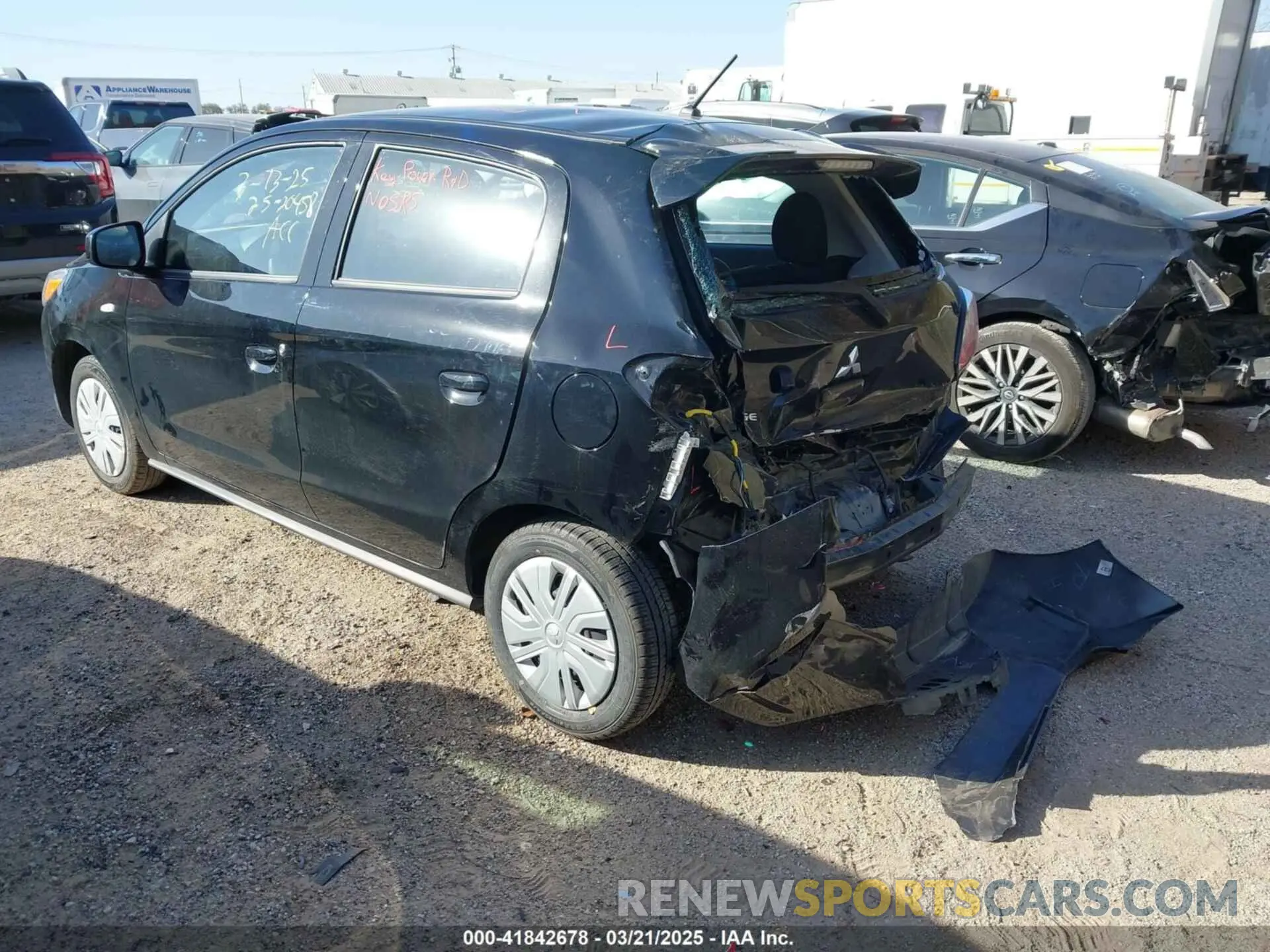 3 Фотография поврежденного автомобиля ML32AUHJ0RH010443 MITSUBISHI MIRAGE 2024