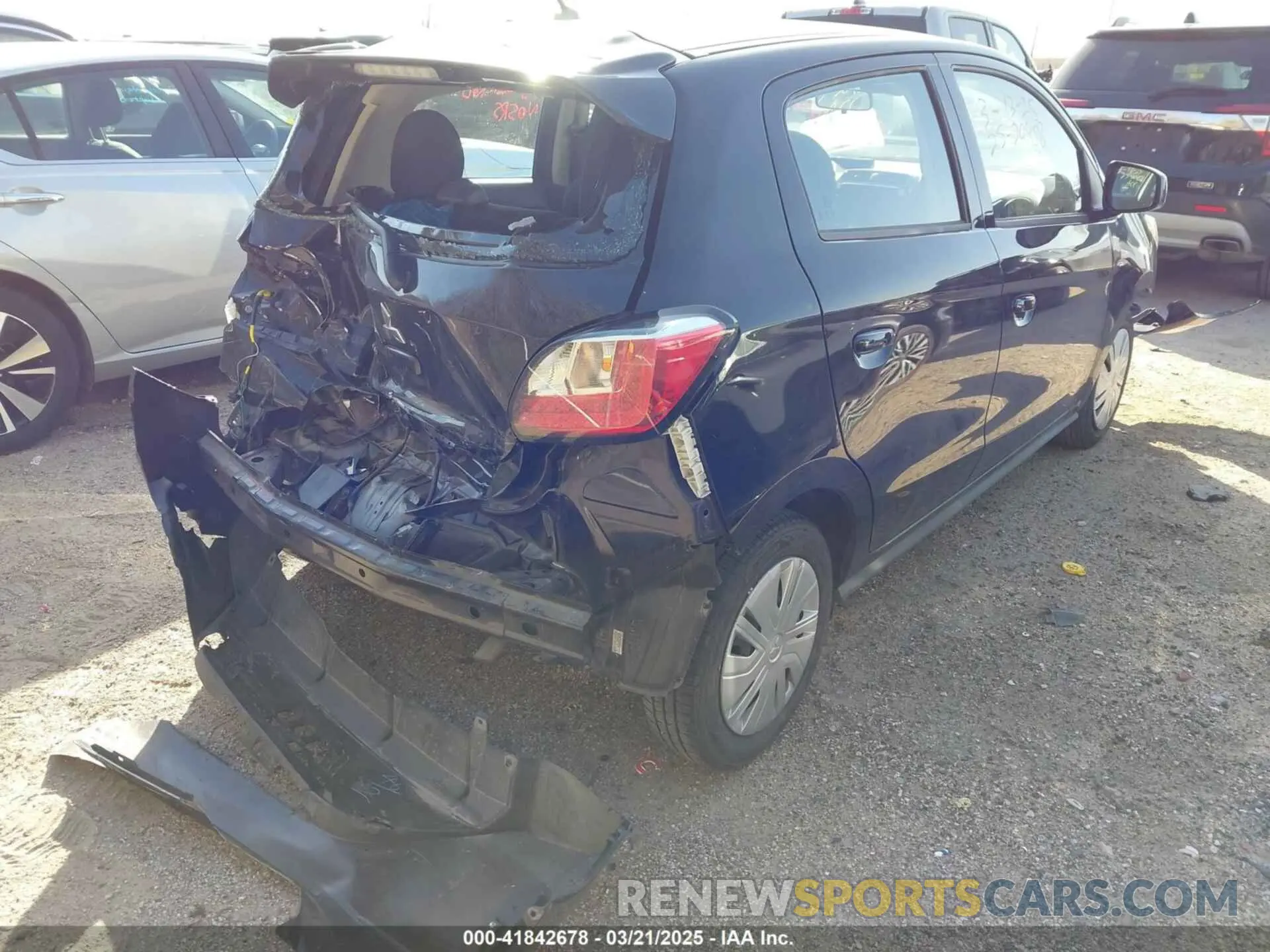 4 Фотография поврежденного автомобиля ML32AUHJ0RH010443 MITSUBISHI MIRAGE 2024