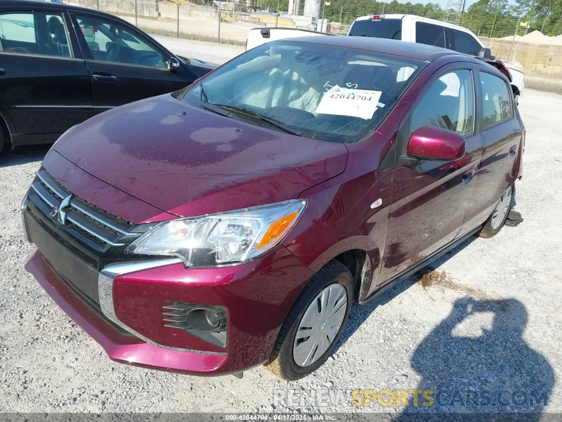 2 Фотография поврежденного автомобиля ML32AUHJ0RH012970 MITSUBISHI MIRAGE 2024