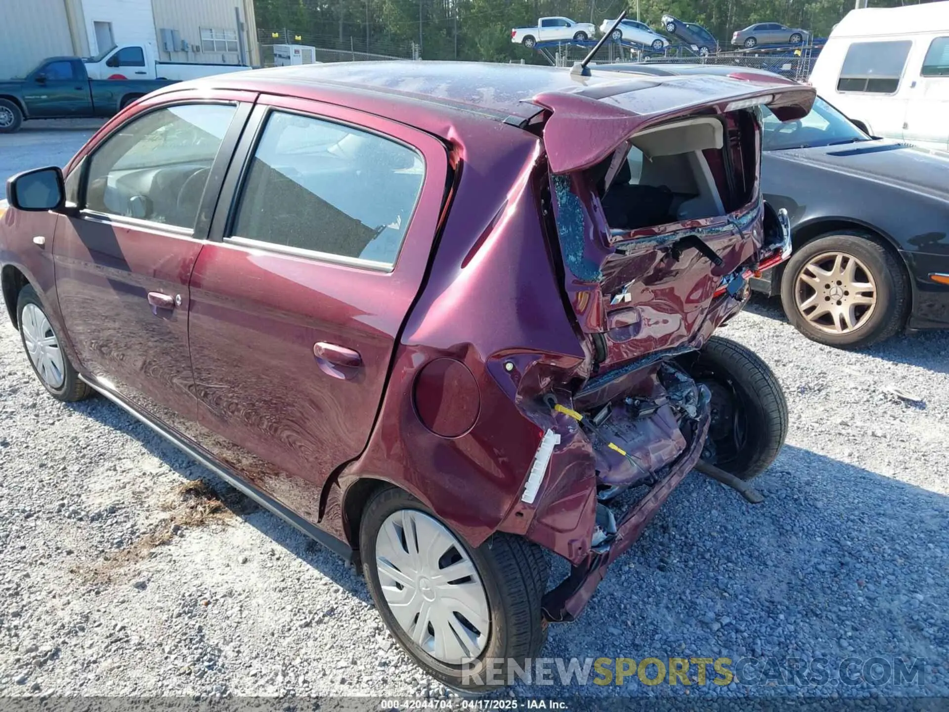 3 Фотография поврежденного автомобиля ML32AUHJ0RH012970 MITSUBISHI MIRAGE 2024