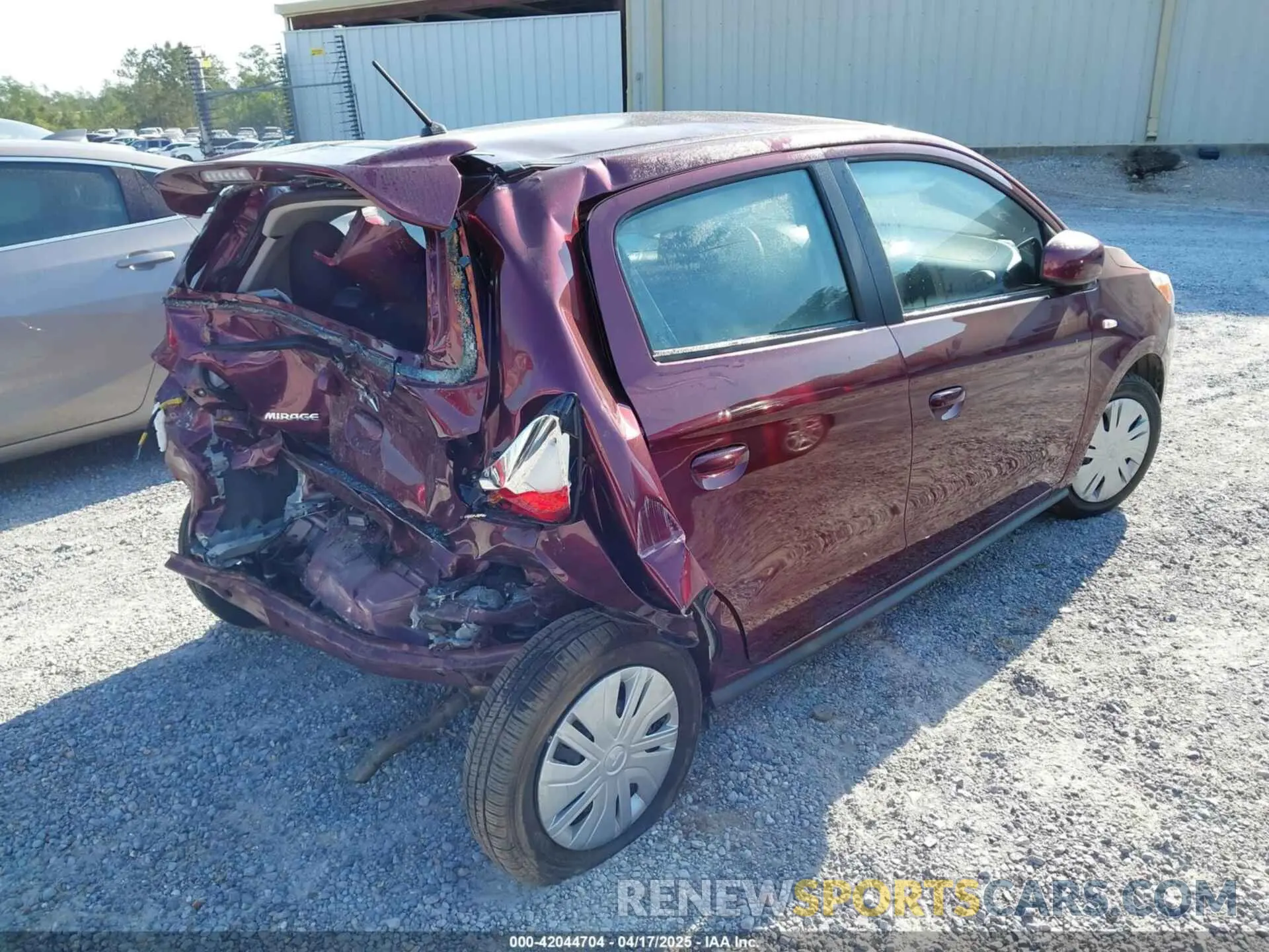 4 Фотография поврежденного автомобиля ML32AUHJ0RH012970 MITSUBISHI MIRAGE 2024