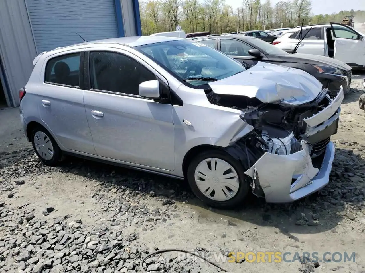 4 Фотография поврежденного автомобиля ML32AUHJ0RH017232 MITSUBISHI MIRAGE 2024
