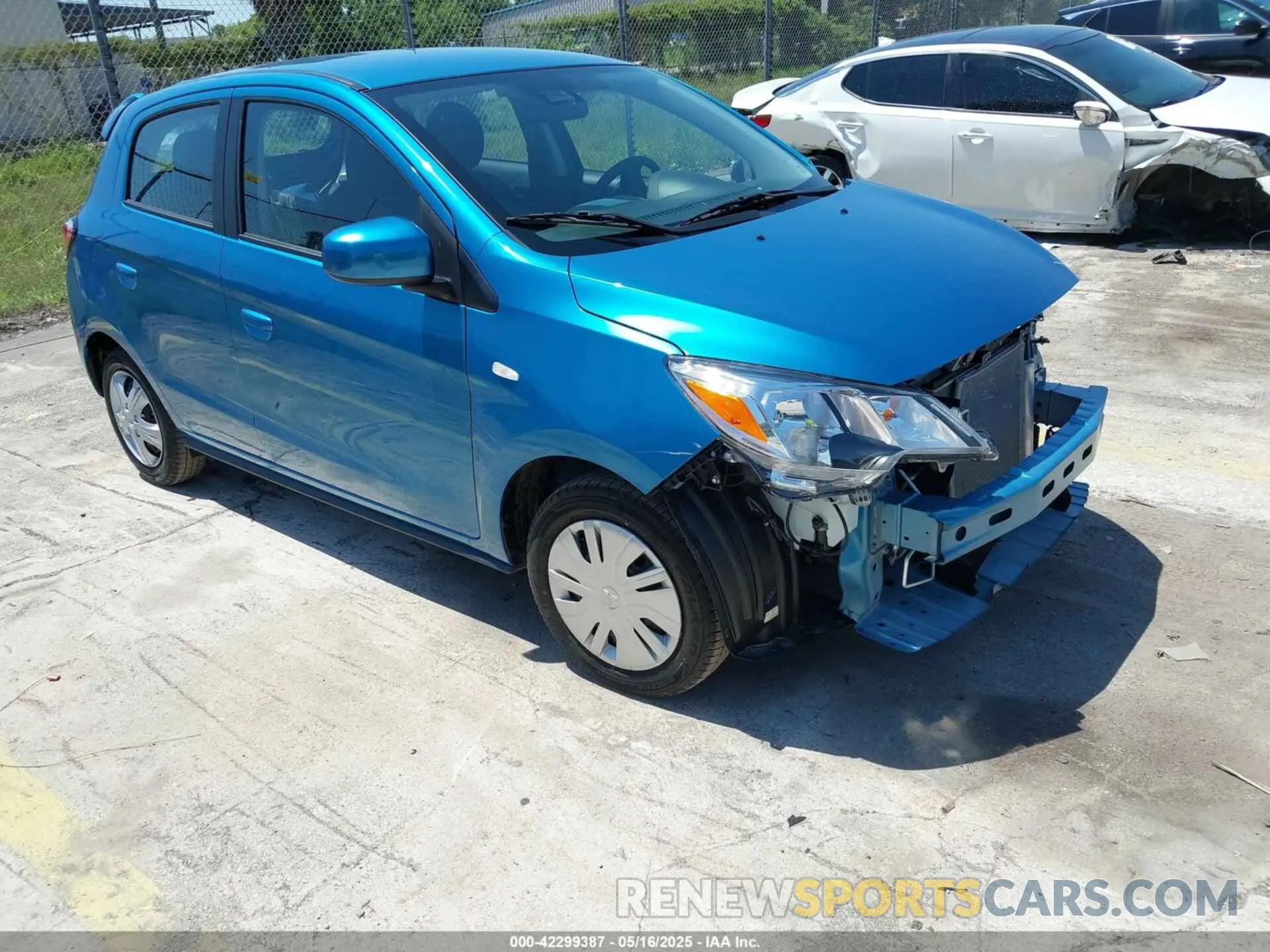 1 Photograph of a damaged car ML32AUHJ0RH017988 MITSUBISHI MIRAGE 2024
