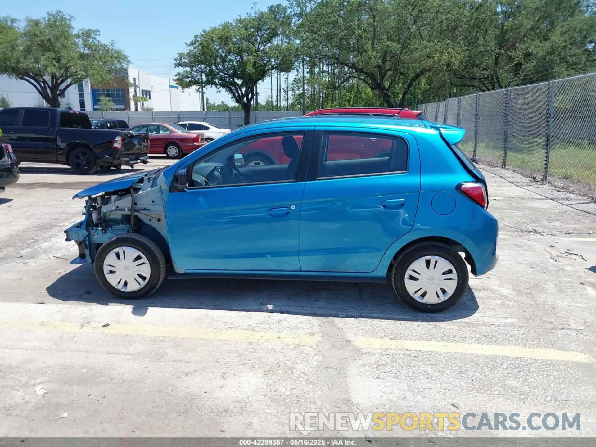 14 Photograph of a damaged car ML32AUHJ0RH017988 MITSUBISHI MIRAGE 2024