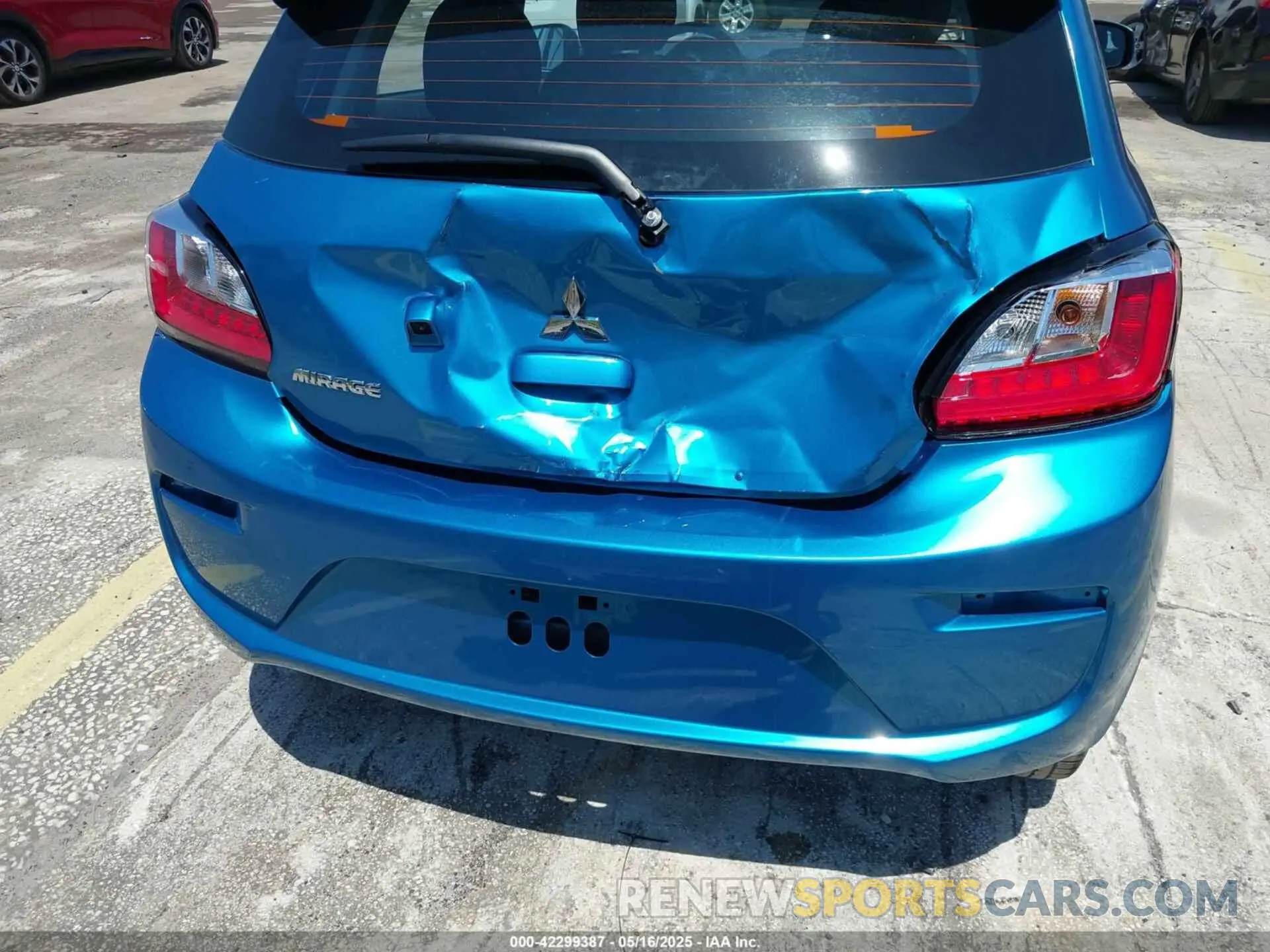 17 Photograph of a damaged car ML32AUHJ0RH017988 MITSUBISHI MIRAGE 2024