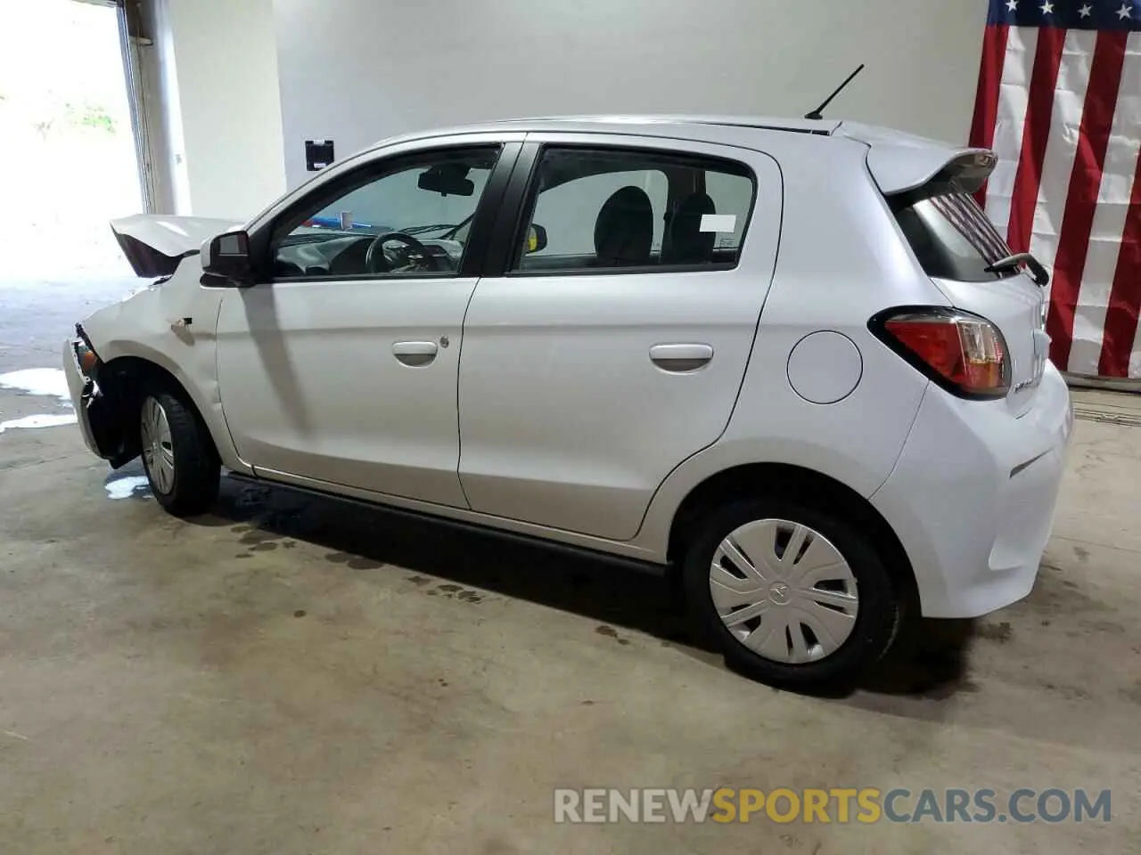 2 Photograph of a damaged car ML32AUHJ0RH018798 MITSUBISHI MIRAGE 2024