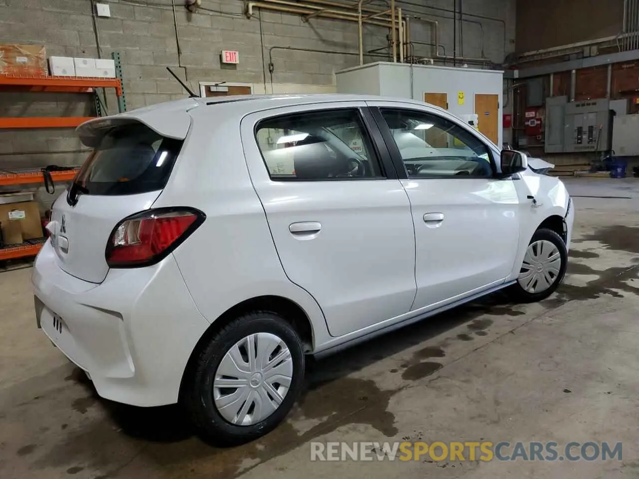 3 Photograph of a damaged car ML32AUHJ0RH018798 MITSUBISHI MIRAGE 2024