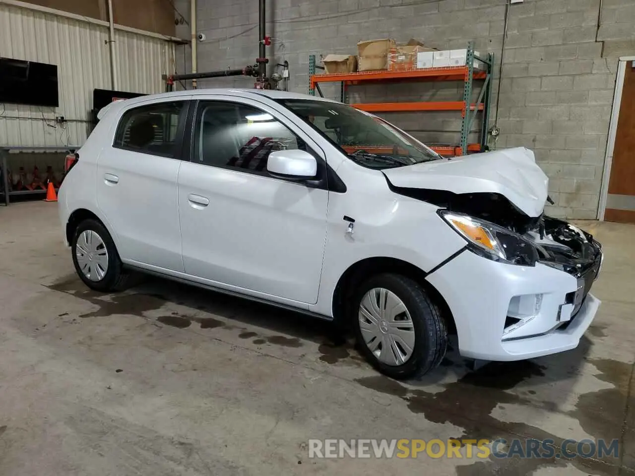 4 Photograph of a damaged car ML32AUHJ0RH018798 MITSUBISHI MIRAGE 2024