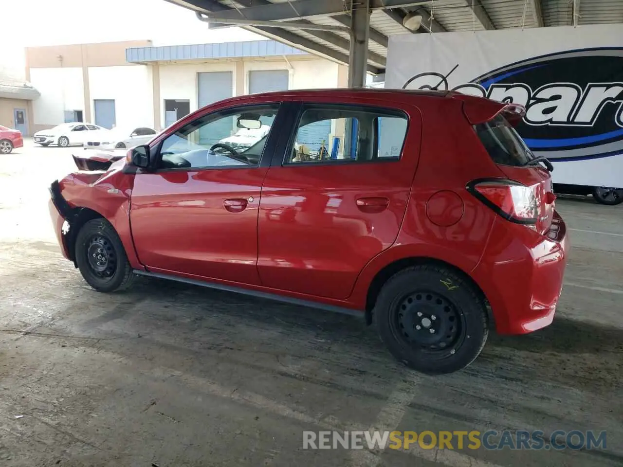 2 Фотография поврежденного автомобиля ML32AUHJ0RH019031 MITSUBISHI MIRAGE 2024