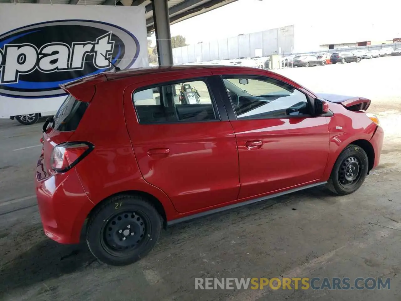 3 Фотография поврежденного автомобиля ML32AUHJ0RH019031 MITSUBISHI MIRAGE 2024