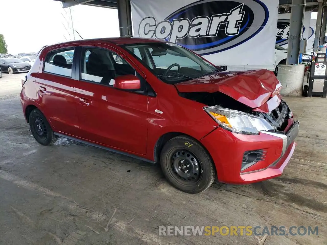 4 Фотография поврежденного автомобиля ML32AUHJ0RH019031 MITSUBISHI MIRAGE 2024