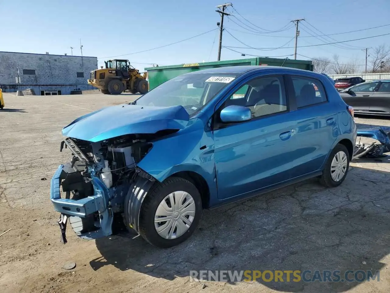 1 Фотография поврежденного автомобиля ML32AUHJ0RH022303 MITSUBISHI MIRAGE 2024