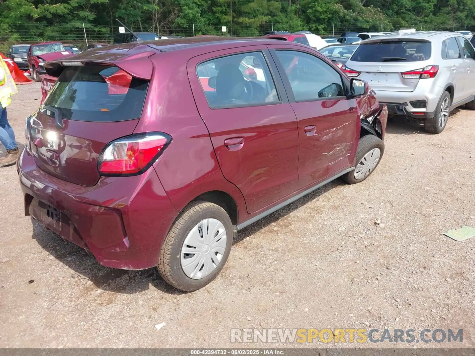 4 Photograph of a damaged car ML32AUHJ0RH024469 MITSUBISHI MIRAGE 2024