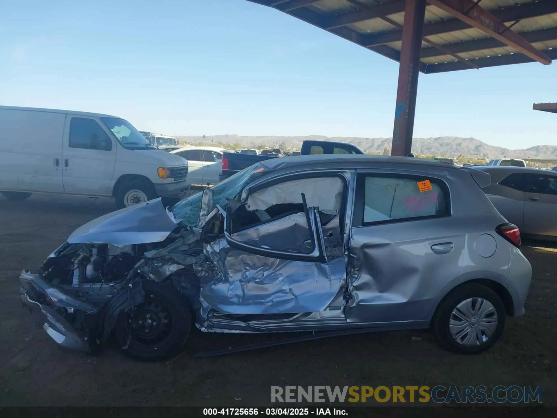 13 Photograph of a damaged car ML32AUHJ0RH027047 MITSUBISHI MIRAGE 2024