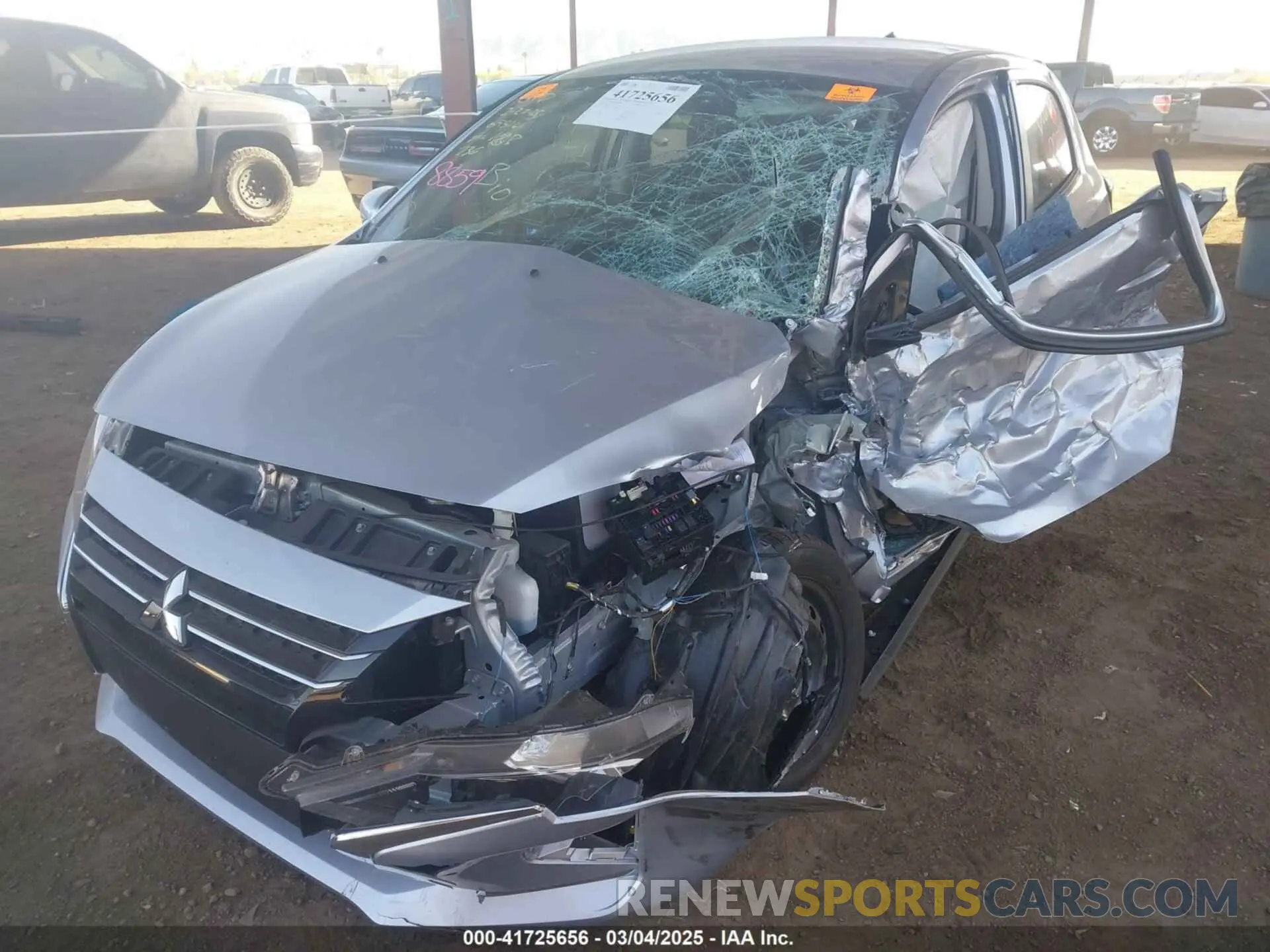 6 Photograph of a damaged car ML32AUHJ0RH027047 MITSUBISHI MIRAGE 2024