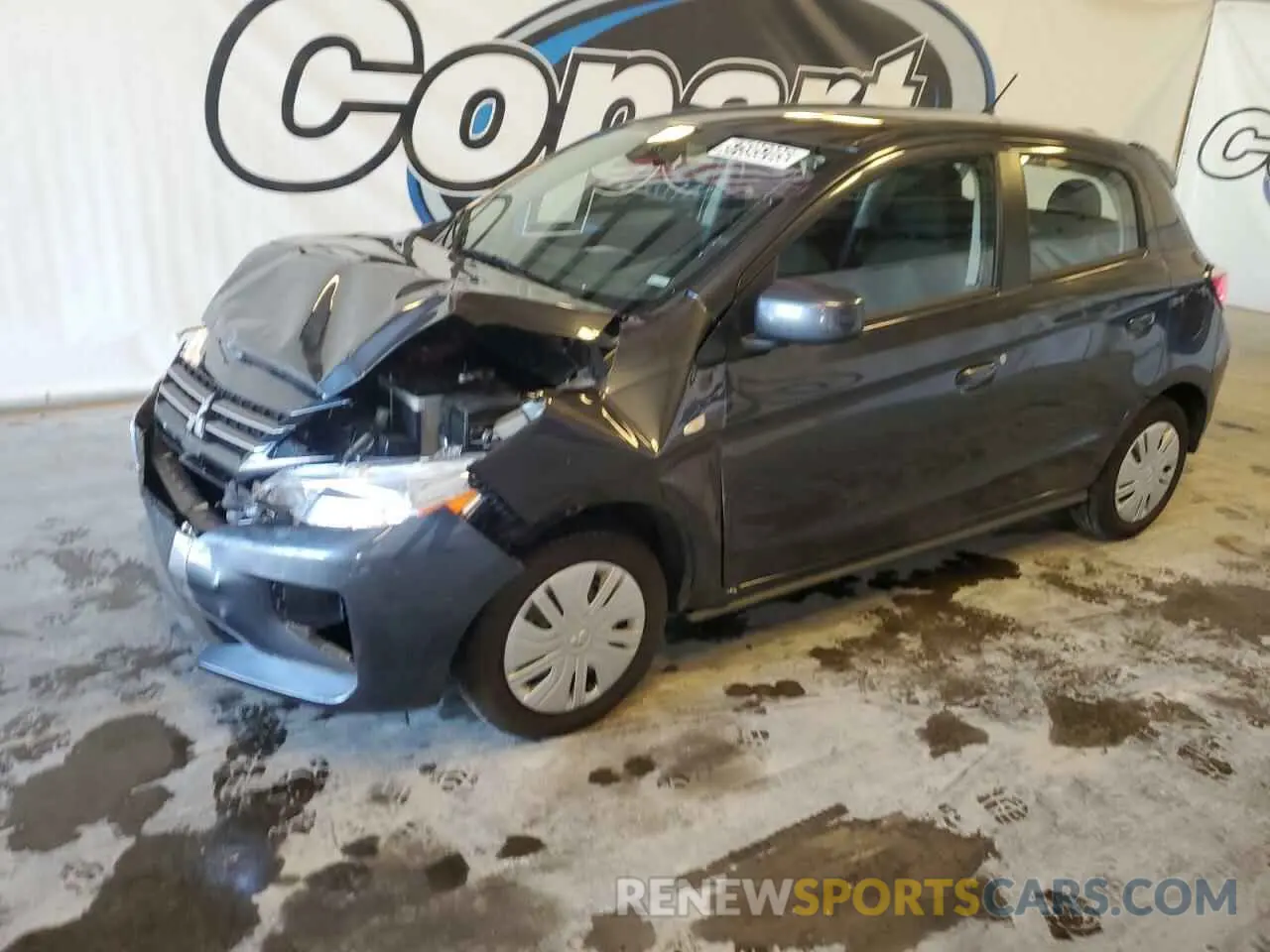 1 Photograph of a damaged car ML32AUHJ0RH027937 MITSUBISHI MIRAGE 2024