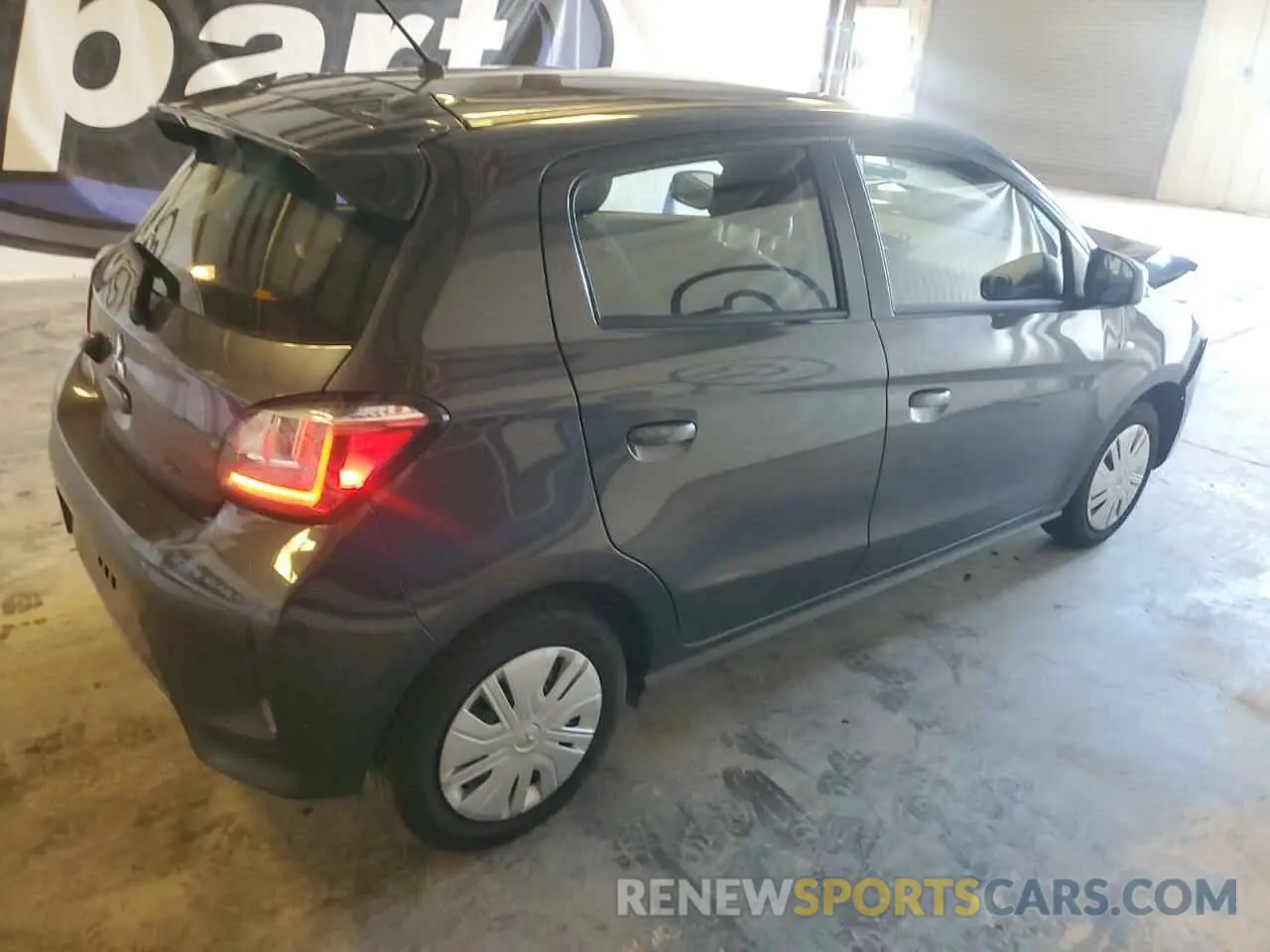 3 Photograph of a damaged car ML32AUHJ0RH027937 MITSUBISHI MIRAGE 2024