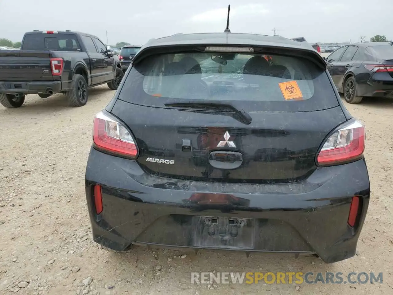 6 Photograph of a damaged car ML32AUHJ1RH001198 MITSUBISHI MIRAGE 2024